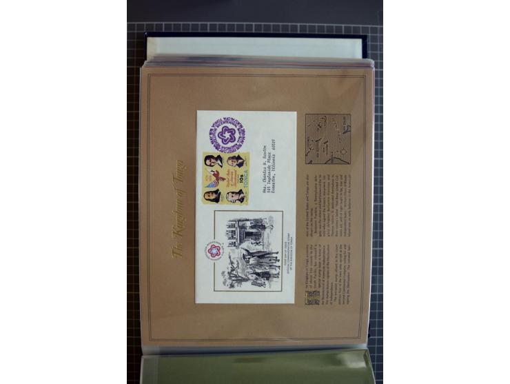 1851/1997, used and mint collection, from the 1930s on with many blocks of four with plate numbers,  some sheets and FDCs, al