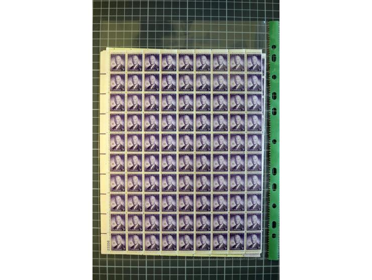 1851/1997, used and mint collection, from the 1930s on with many blocks of four with plate numbers,  some sheets and FDCs, al