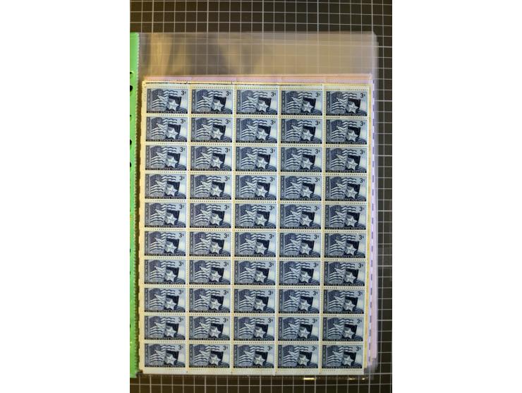 1851/1997, used and mint collection, from the 1930s on with many blocks of four with plate numbers,  some sheets and FDCs, al