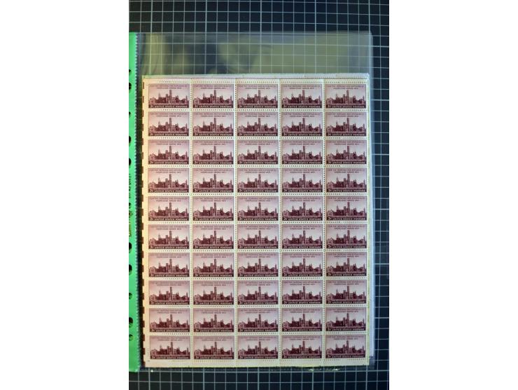 1851/1997, used and mint collection, from the 1930s on with many blocks of four with plate numbers,  some sheets and FDCs, al