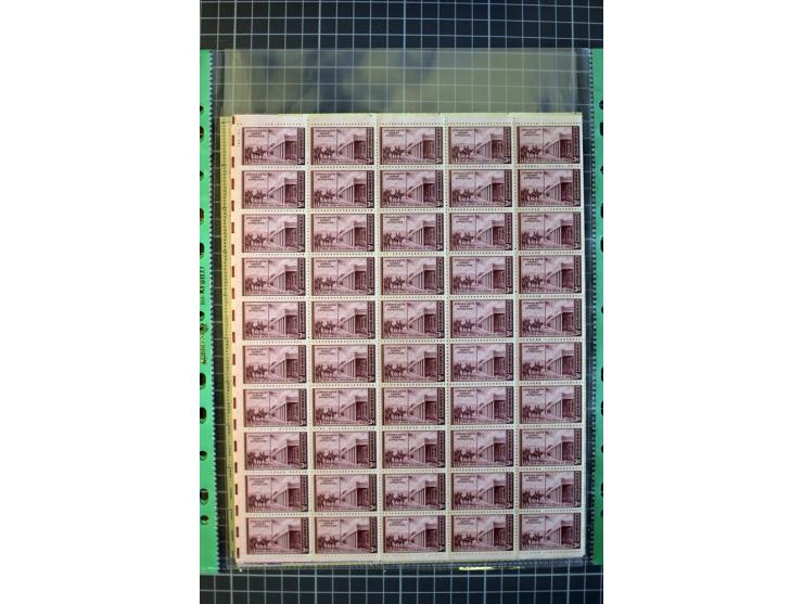 1851/1997, used and mint collection, from the 1930s on with many blocks of four with plate numbers,  some sheets and FDCs, al