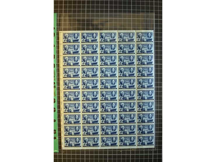 1851/1997, used and mint collection, from the 1930s on with many blocks of four with plate numbers,  some sheets and FDCs, al