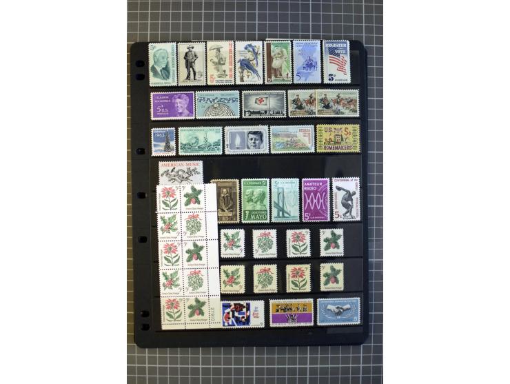 1851/1997, used and mint collection, from the 1930s on with many blocks of four with plate numbers,  some sheets and FDCs, al