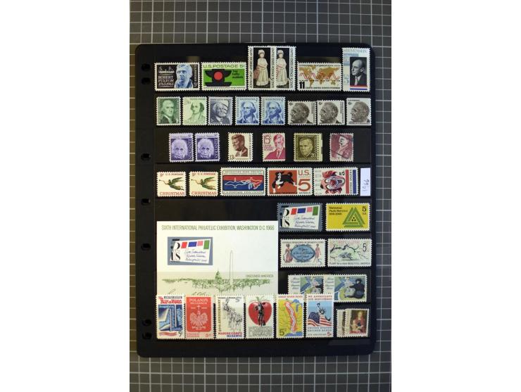 1851/1997, used and mint collection, from the 1930s on with many blocks of four with plate numbers,  some sheets and FDCs, al