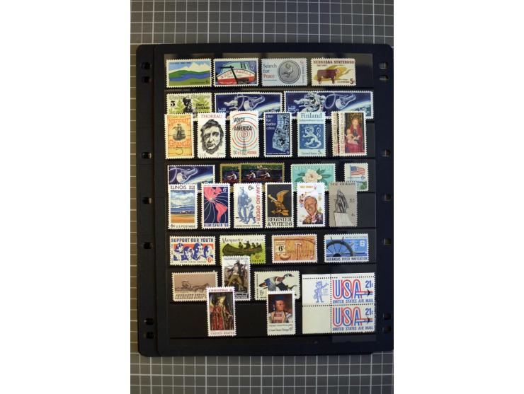 1851/1997, used and mint collection, from the 1930s on with many blocks of four with plate numbers,  some sheets and FDCs, al