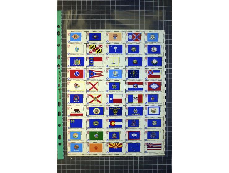 1851/1997, used and mint collection, from the 1930s on with many blocks of four with plate numbers,  some sheets and FDCs, al