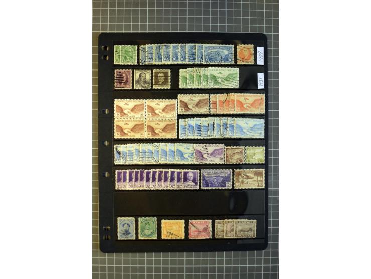 1851/1997, used and mint collection, from the 1930s on with many blocks of four with plate numbers,  some sheets and FDCs, al