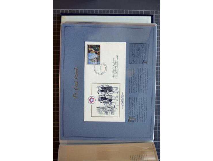 1851/1997, used and mint collection, from the 1930s on with many blocks of four with plate numbers,  some sheets and FDCs, al