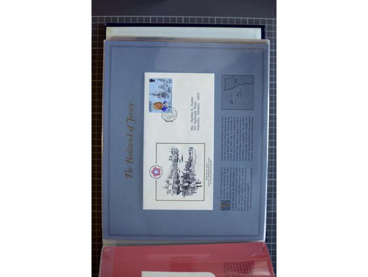 1851/1997, used and mint collection, from the 1930s on with many blocks of four with plate numbers,  some sheets and FDCs, al