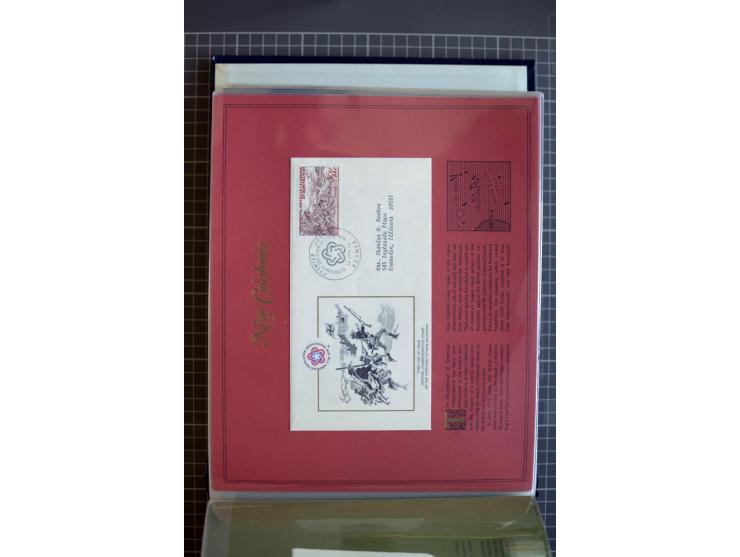 1851/1997, used and mint collection, from the 1930s on with many blocks of four with plate numbers,  some sheets and FDCs, al