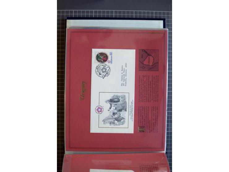 1851/1997, used and mint collection, from the 1930s on with many blocks of four with plate numbers,  some sheets and FDCs, al