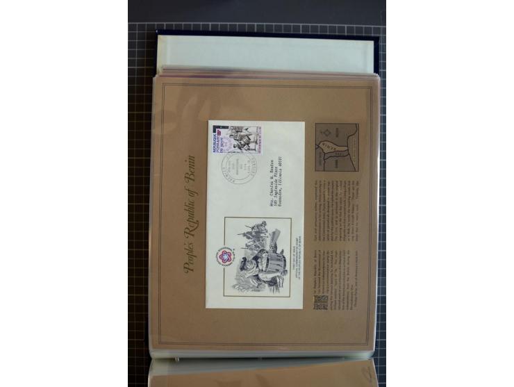 1851/1997, used and mint collection, from the 1930s on with many blocks of four with plate numbers,  some sheets and FDCs, al