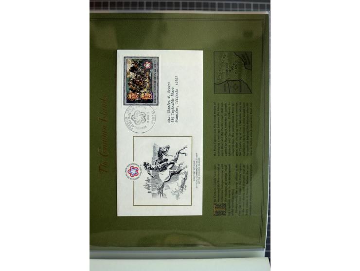 1851/1997, used and mint collection, from the 1930s on with many blocks of four with plate numbers,  some sheets and FDCs, al