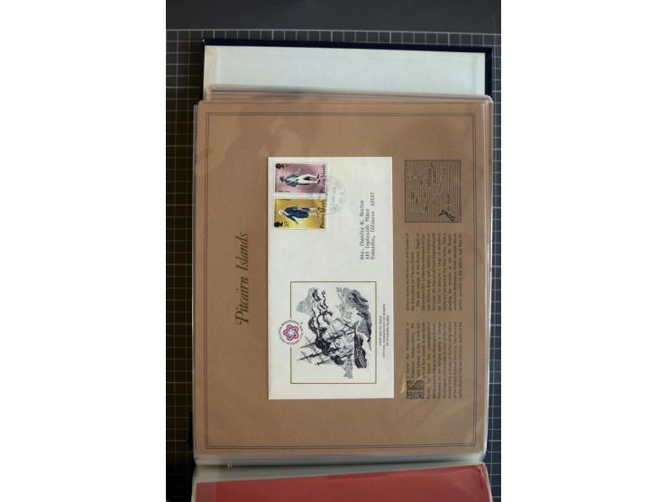 1851/1997, used and mint collection, from the 1930s on with many blocks of four with plate numbers,  some sheets and FDCs, al