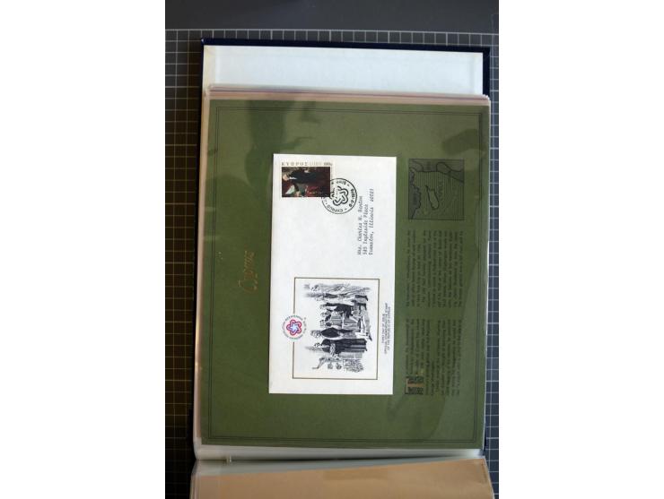 1851/1997, used and mint collection, from the 1930s on with many blocks of four with plate numbers,  some sheets and FDCs, al