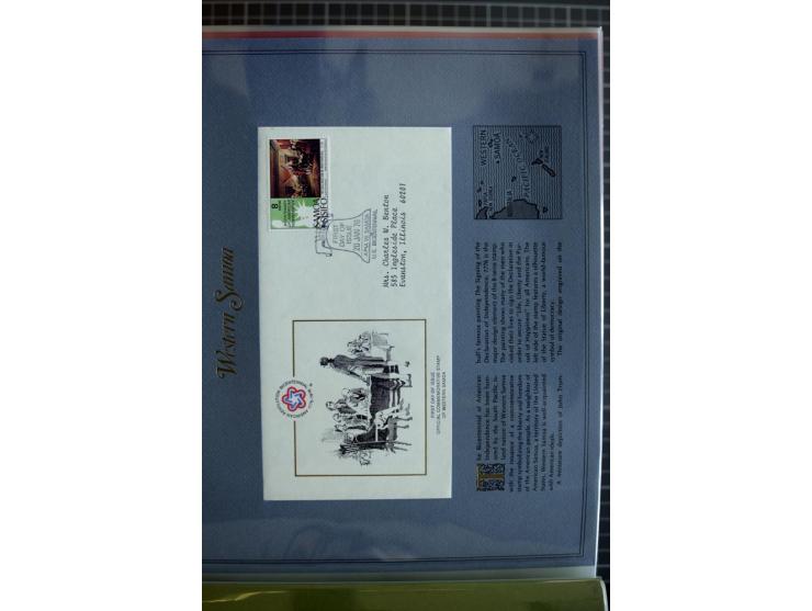 1851/1997, used and mint collection, from the 1930s on with many blocks of four with plate numbers,  some sheets and FDCs, al