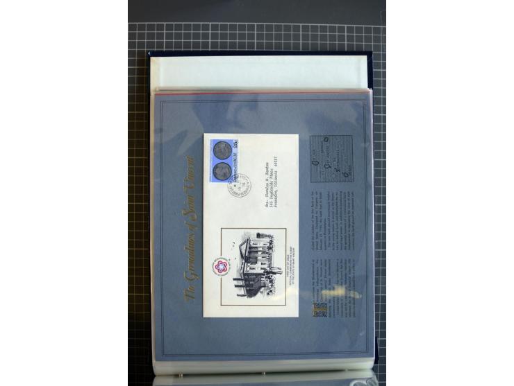 1851/1997, used and mint collection, from the 1930s on with many blocks of four with plate numbers,  some sheets and FDCs, al