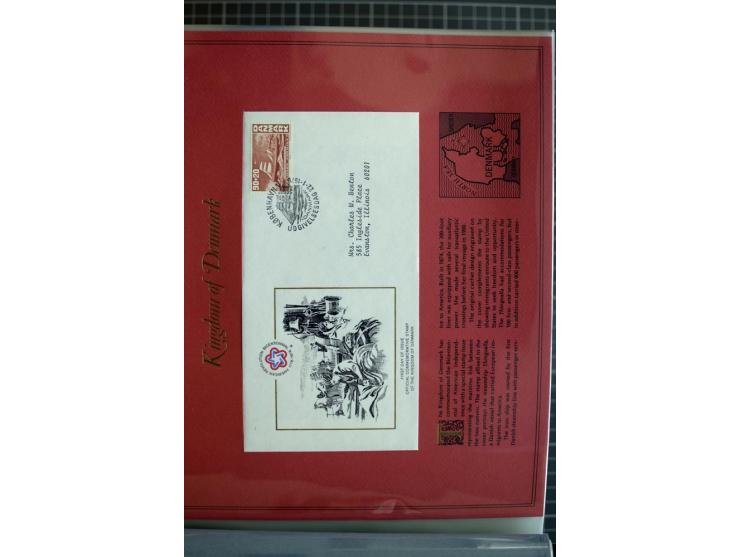 1851/1997, used and mint collection, from the 1930s on with many blocks of four with plate numbers,  some sheets and FDCs, al