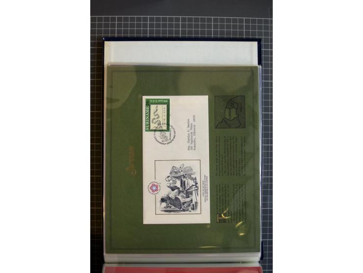 1851/1997, used and mint collection, from the 1930s on with many blocks of four with plate numbers,  some sheets and FDCs, al