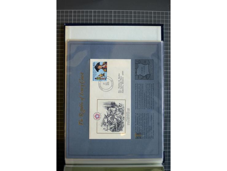 1851/1997, used and mint collection, from the 1930s on with many blocks of four with plate numbers,  some sheets and FDCs, al