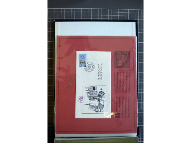 1851/1997, used and mint collection, from the 1930s on with many blocks of four with plate numbers,  some sheets and FDCs, al
