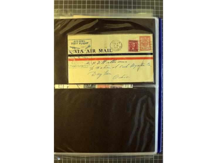 1929/91, interesting cover collection, containing several First Flight covers e.g. 1929 Canal Zone and St. Louis-Omaha, furhe