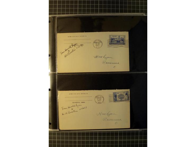 1929/91, interesting cover collection, containing several First Flight covers e.g. 1929 Canal Zone and St. Louis-Omaha, furhe