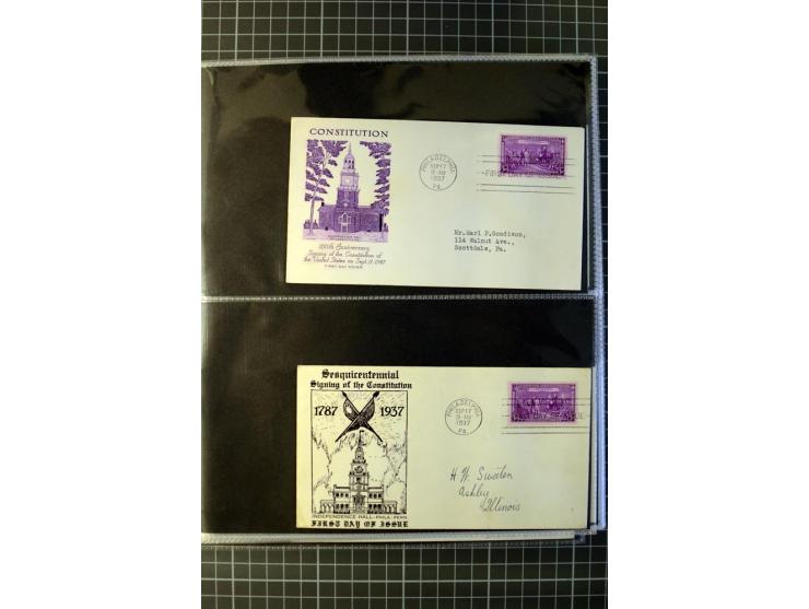 1929/91, interesting cover collection, containing several First Flight covers e.g. 1929 Canal Zone and St. Louis-Omaha, furhe