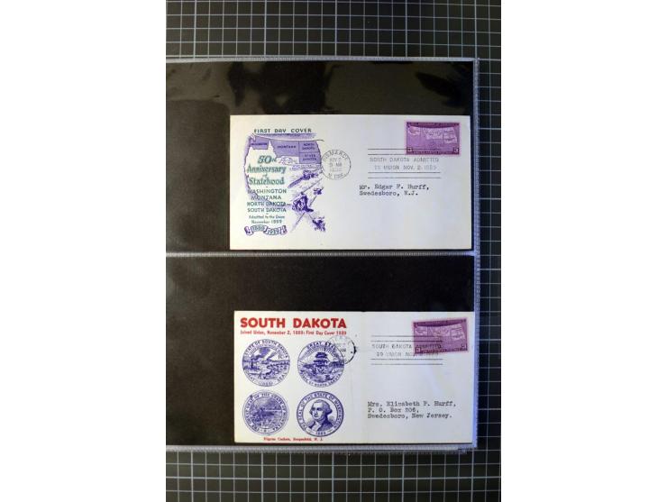 1929/91, interesting cover collection, containing several First Flight covers e.g. 1929 Canal Zone and St. Louis-Omaha, furhe
