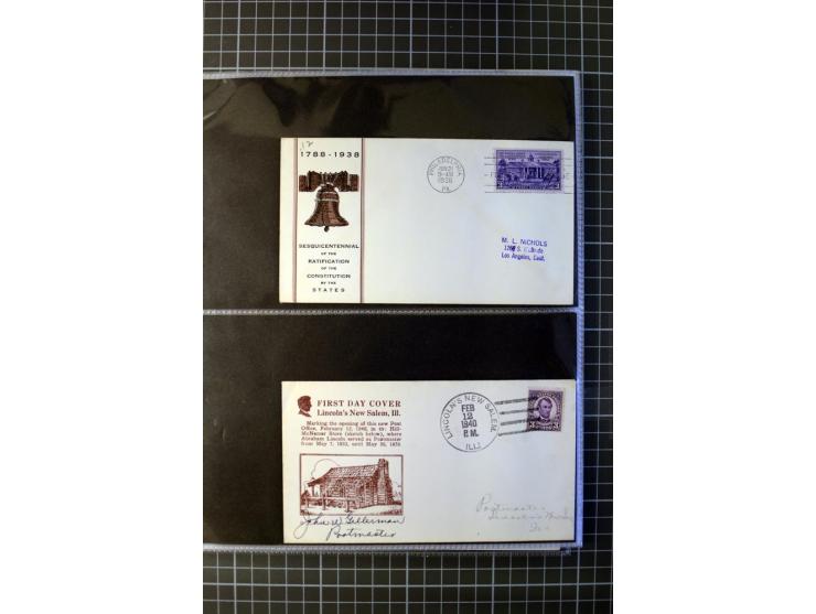 1929/91, interesting cover collection, containing several First Flight covers e.g. 1929 Canal Zone and St. Louis-Omaha, furhe