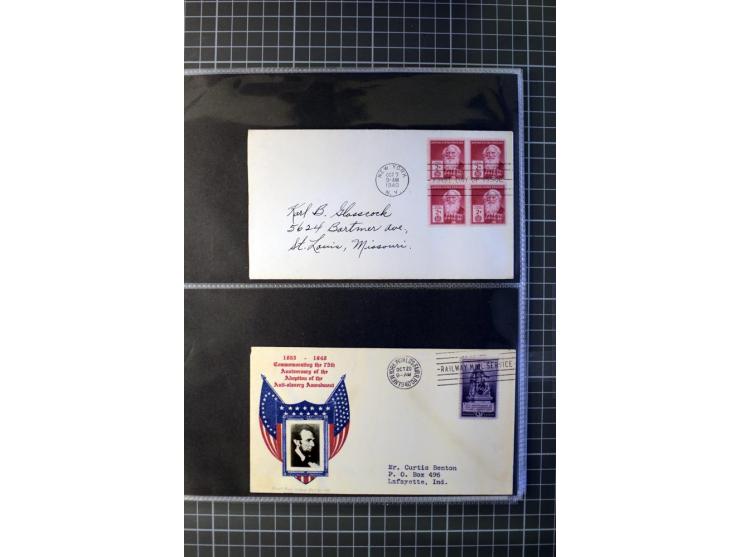 1929/91, interesting cover collection, containing several First Flight covers e.g. 1929 Canal Zone and St. Louis-Omaha, furhe