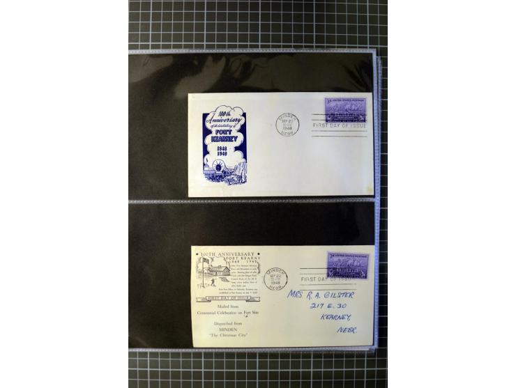 1929/91, interesting cover collection, containing several First Flight covers e.g. 1929 Canal Zone and St. Louis-Omaha, furhe
