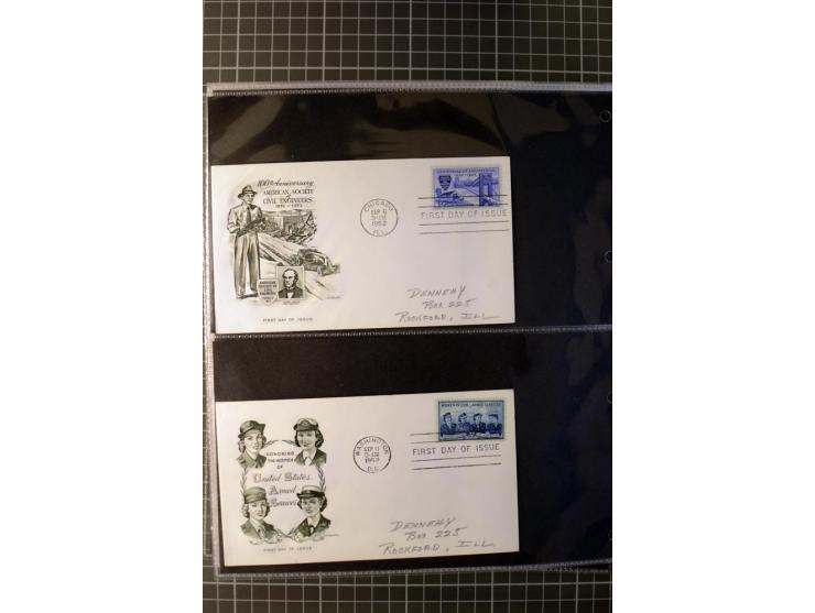 1929/91, interesting cover collection, containing several First Flight covers e.g. 1929 Canal Zone and St. Louis-Omaha, furhe