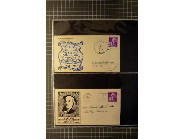 1929/91, interesting cover collection, containing several First Flight covers e.g. 1929 Canal Zone and St. Louis-Omaha, furhe