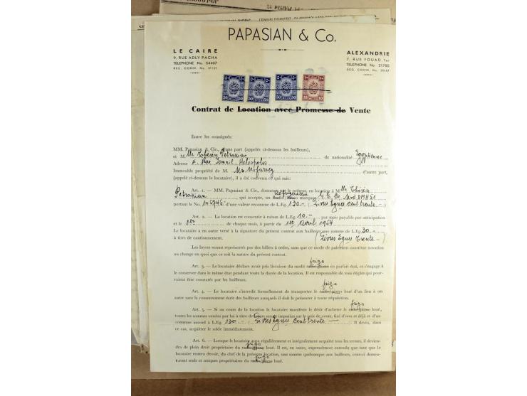 BESONDERHEITEN: 19. Jahrhundert bis 1950 (ca.), dabei Zeitungen, Kirchendokumente, Diaspora Material sowie 5 Post Dokumente m