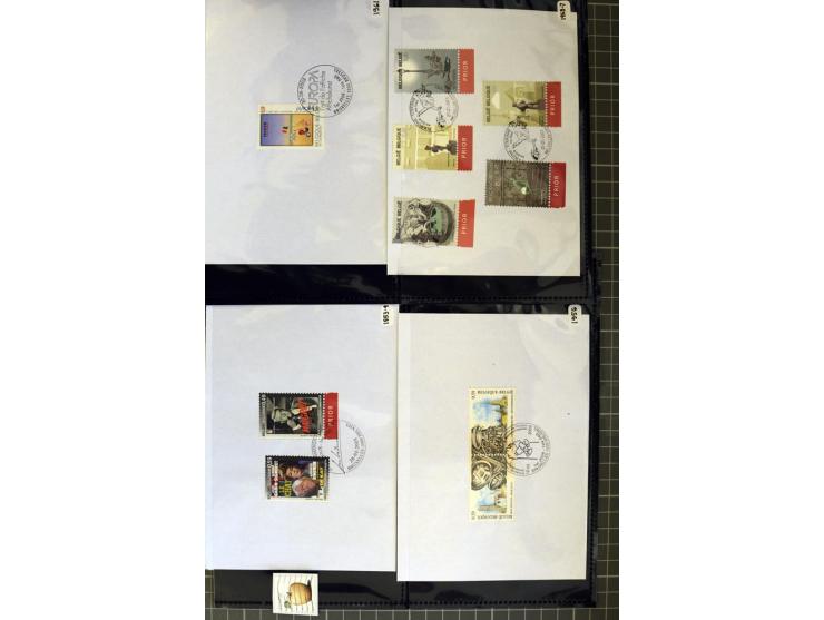 1849/2011, ungebrauchte/postfrische und gestempelte Sammlung mit u.a. Mi.-Nr. 1-3, 34, 145-58, 235-42I und 333-41, ab 1945 au