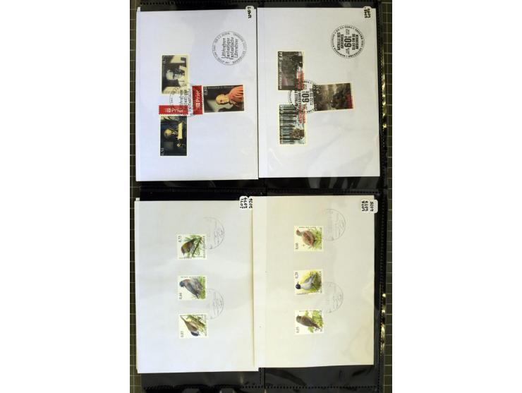 1849/2011, ungebrauchte/postfrische und gestempelte Sammlung mit u.a. Mi.-Nr. 1-3, 34, 145-58, 235-42I und 333-41, ab 1945 au