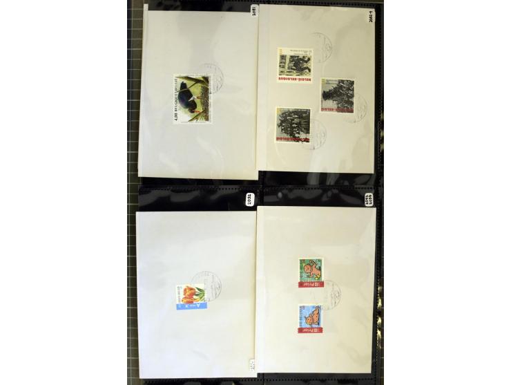 1849/2011, ungebrauchte/postfrische und gestempelte Sammlung mit u.a. Mi.-Nr. 1-3, 34, 145-58, 235-42I und 333-41, ab 1945 au