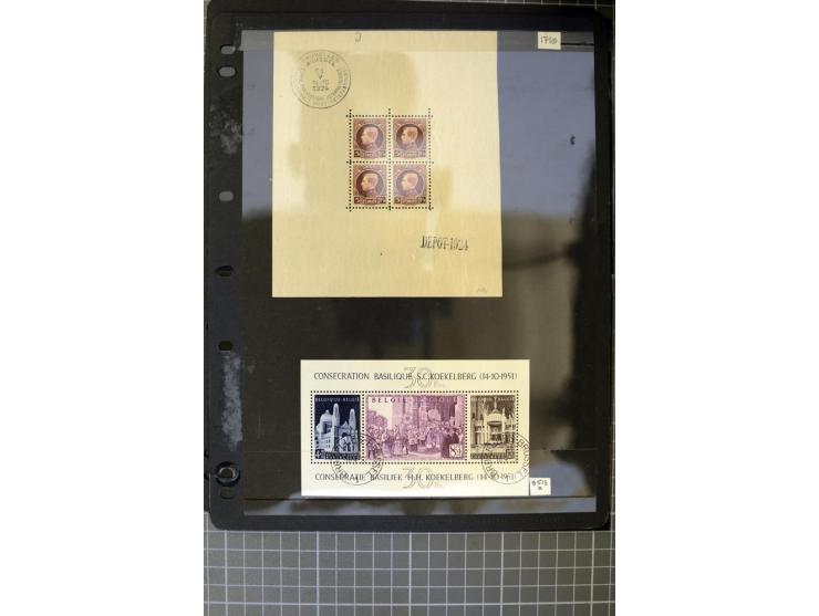 1849/2011, ungebrauchte/postfrische und gestempelte Sammlung mit u.a. Mi.-Nr. 1-3, 34, 145-58, 235-42I und 333-41, ab 1945 au