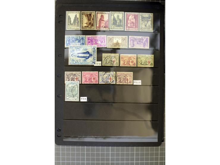 1849/2011, ungebrauchte/postfrische und gestempelte Sammlung mit u.a. Mi.-Nr. 1-3, 34, 145-58, 235-42I und 333-41, ab 1945 au