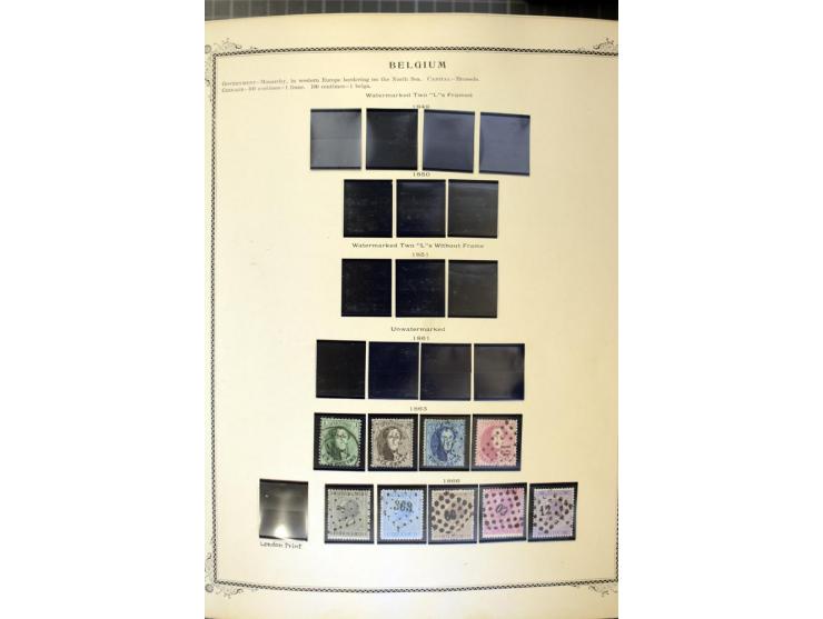 1849/2011, ungebrauchte/postfrische und gestempelte Sammlung mit u.a. Mi.-Nr. 1-3, 34, 145-58, 235-42I und 333-41, ab 1945 au