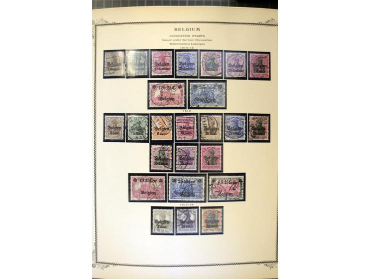 1849/2011, ungebrauchte/postfrische und gestempelte Sammlung mit u.a. Mi.-Nr. 1-3, 34, 145-58, 235-42I und 333-41, ab 1945 au