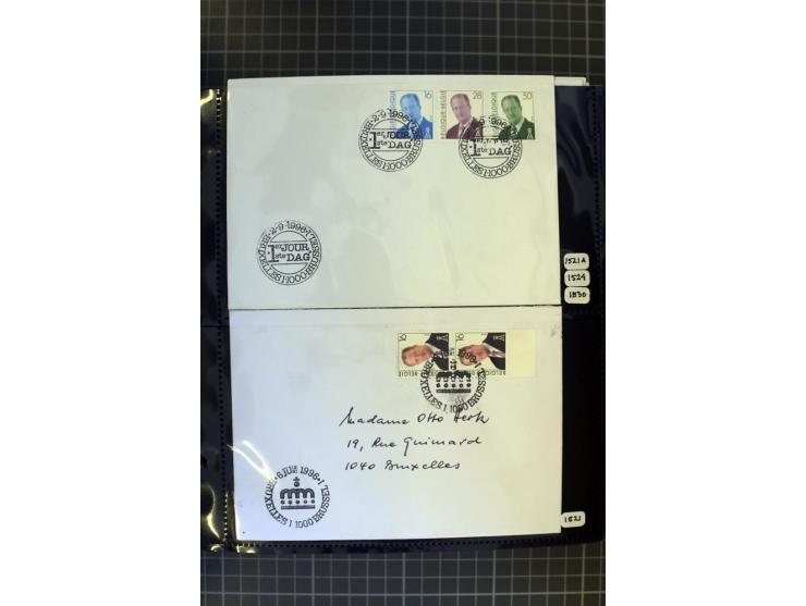 1849/2011, ungebrauchte/postfrische und gestempelte Sammlung mit u.a. Mi.-Nr. 1-3, 34, 145-58, 235-42I und 333-41, ab 1945 au