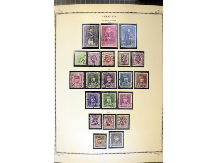 1849/2011, ungebrauchte/postfrische und gestempelte Sammlung mit u.a. Mi.-Nr. 1-3, 34, 145-58, 235-42I und 333-41, ab 1945 au