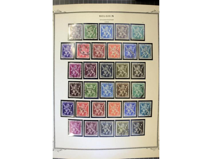 1849/2011, ungebrauchte/postfrische und gestempelte Sammlung mit u.a. Mi.-Nr. 1-3, 34, 145-58, 235-42I und 333-41, ab 1945 au
