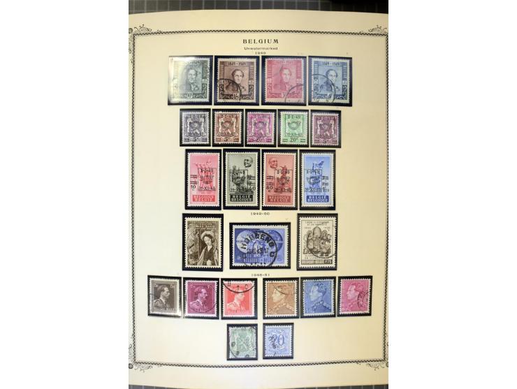 1849/2011, ungebrauchte/postfrische und gestempelte Sammlung mit u.a. Mi.-Nr. 1-3, 34, 145-58, 235-42I und 333-41, ab 1945 au
