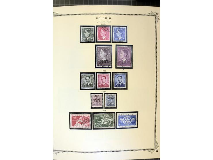 1849/2011, ungebrauchte/postfrische und gestempelte Sammlung mit u.a. Mi.-Nr. 1-3, 34, 145-58, 235-42I und 333-41, ab 1945 au