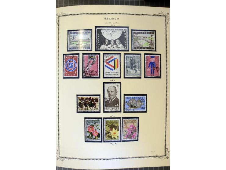 1849/2011, ungebrauchte/postfrische und gestempelte Sammlung mit u.a. Mi.-Nr. 1-3, 34, 145-58, 235-42I und 333-41, ab 1945 au