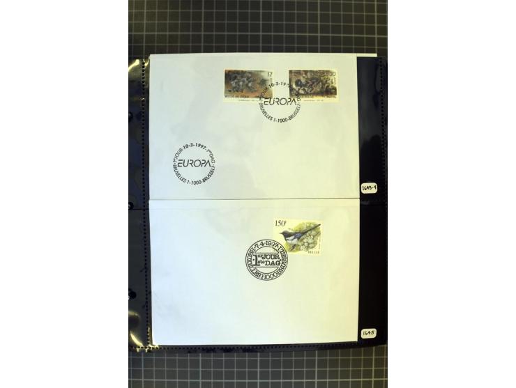 1849/2011, ungebrauchte/postfrische und gestempelte Sammlung mit u.a. Mi.-Nr. 1-3, 34, 145-58, 235-42I und 333-41, ab 1945 au