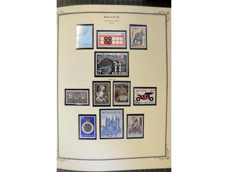1849/2011, ungebrauchte/postfrische und gestempelte Sammlung mit u.a. Mi.-Nr. 1-3, 34, 145-58, 235-42I und 333-41, ab 1945 au